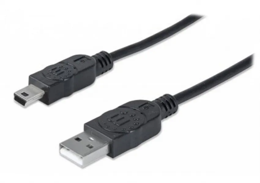 Кабель Manhattan USB 2.0 A(M)/B(M) 390248