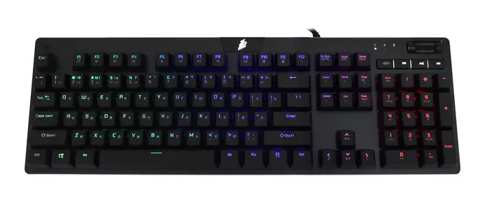 Клавиатура 1st Player MK6 black