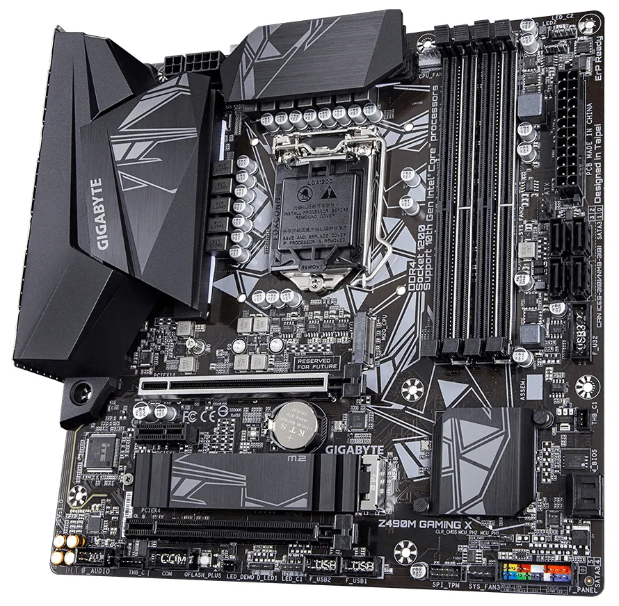 Материнская плата Gigabyte Z490M GAMING X