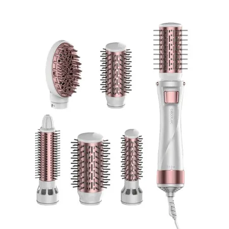 Стайлер Cecotec CeramicCare Pro Gyro (5в1) серебро