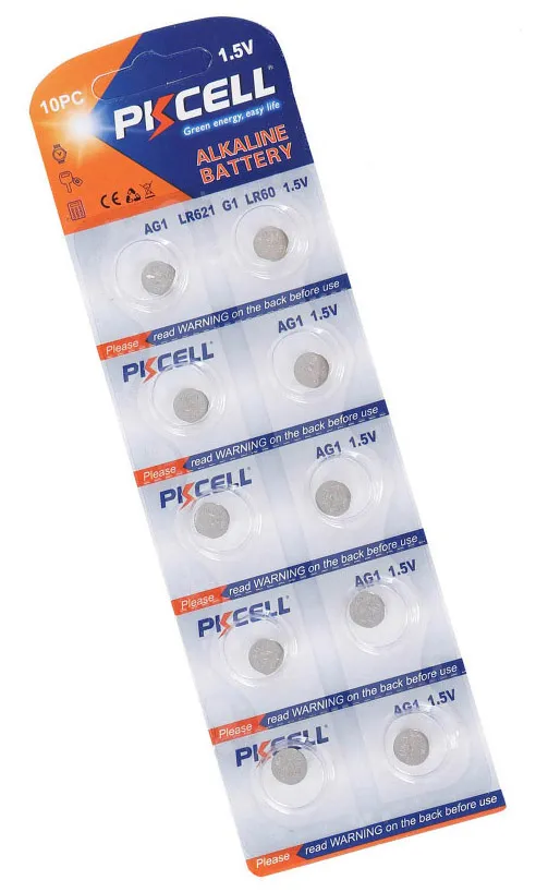 Батарейка PKCell LR621 (AG1-10B)