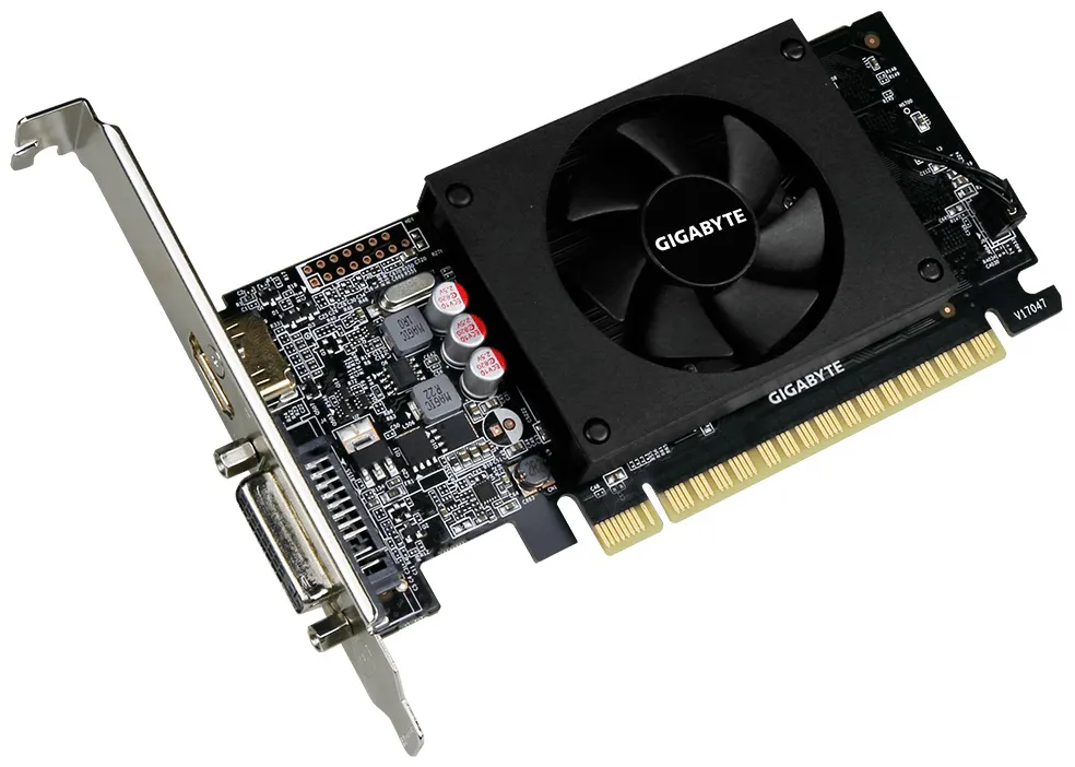 Видеокарта 1 GB Gigabyte GT 710 [GV-N710D5-1GL]