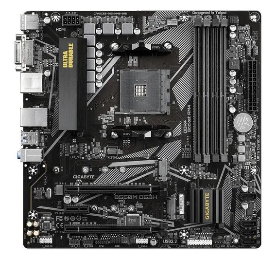 Материнская плата GIGABYTE B550M DS3H