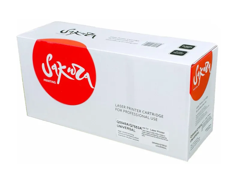 Картридж SAKURA Q5949A Q7553A черный