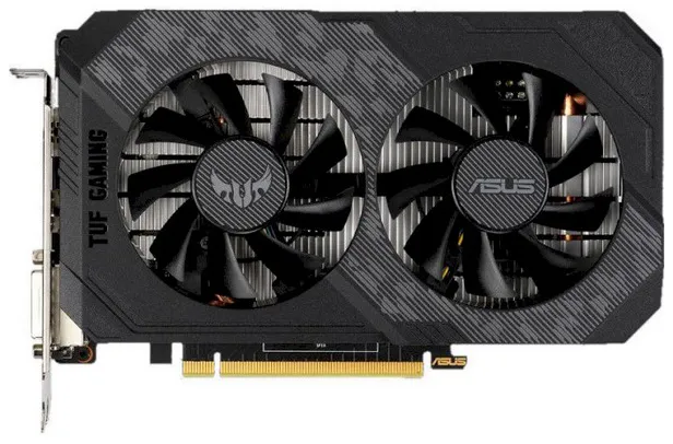 Видеокарта 4Gb Asus TUF DUAL GTX 1650 TUF-GTX1650-4GD6-P-GAMING