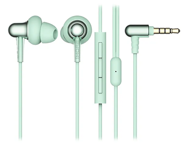 Гарнитура Xiaomi 1MORE Stylish Dual-dynamic Driver In-Ear Headphones E1025 Зеленый