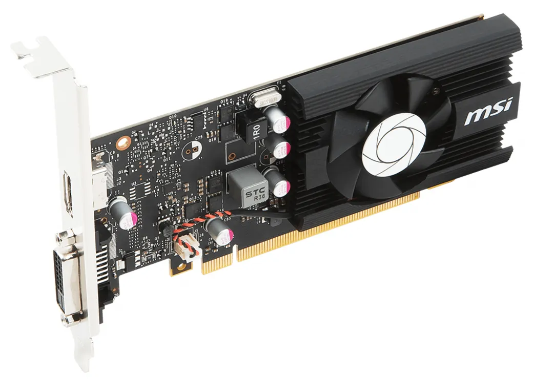 Видеокарта 2 GB MSI GeForce GT 1030 2G LP OC