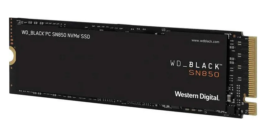 SSD накопитель 1000GB SSD WD BLACK SN850 WDS100T1X0E