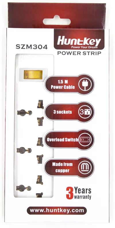 Сетевой фильтр HuntKey SZM304