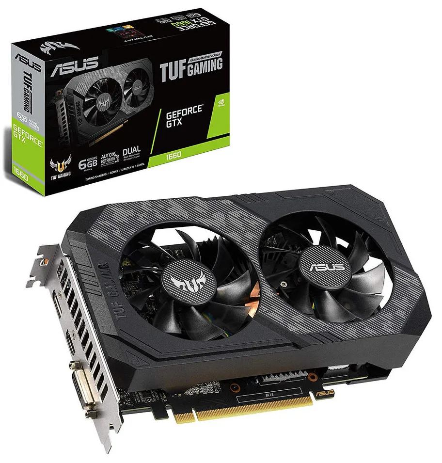 Видеокарта 6GB Asus GTX1660 TUF-GTX1660-6G-GAMING