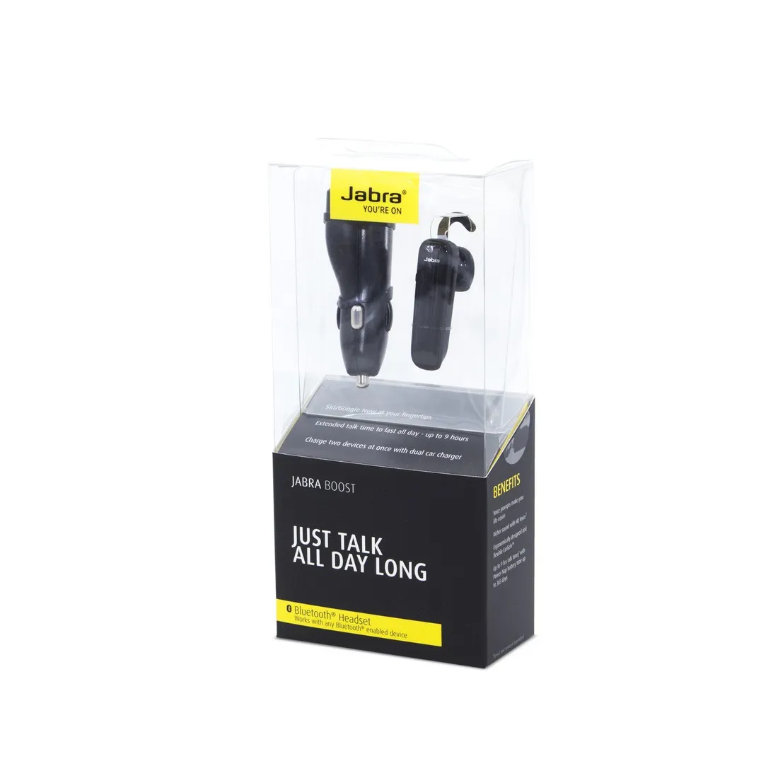 Bluetooth гарнитура Jabra Boost Чёрный