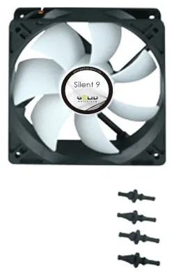 Кулер для корпуса Gelid Silent 9