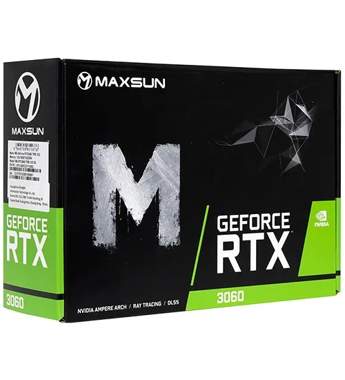Видеокарта MaxSun GeForce RTX 3060 MS-RTX3060 TRB 12G