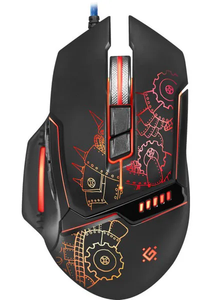 Компьютерная мышь Defender Kill'em All GM-480L Черный