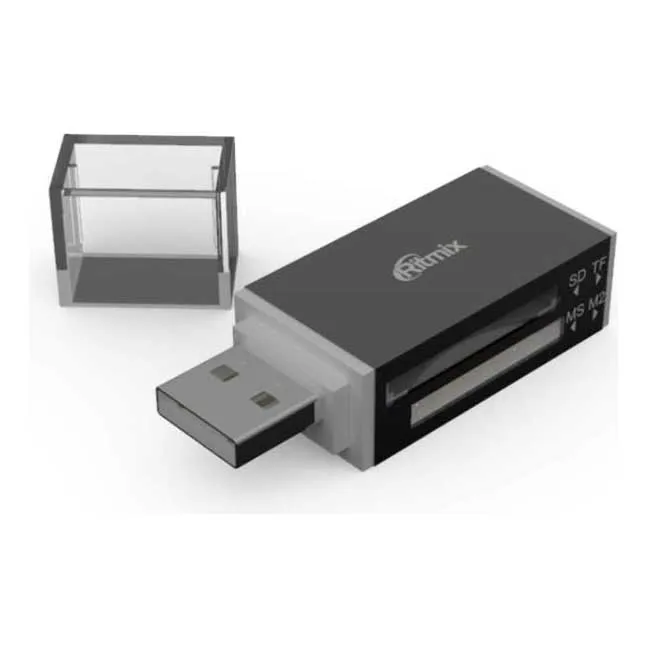 Картридер Ritmix CR-2042 black