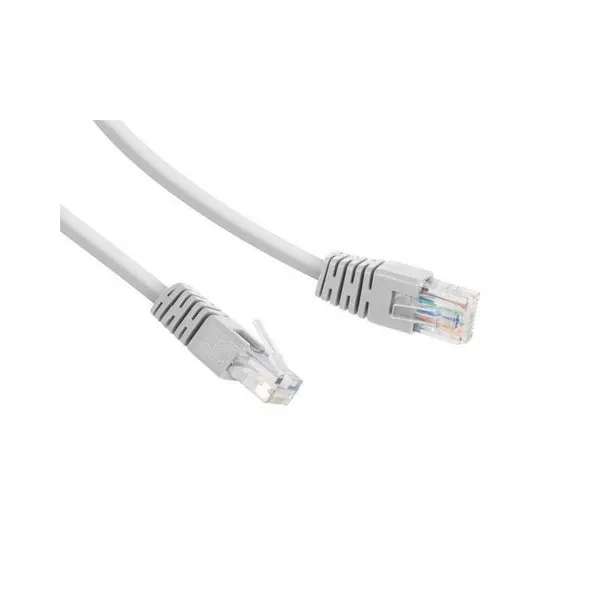 Патч корд UTP 5e-Cat 1 m Cablexpert PP12-1M серый