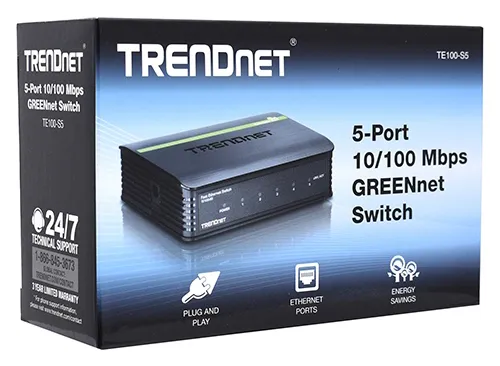 Коммутатор TRENDnet TE100-S5