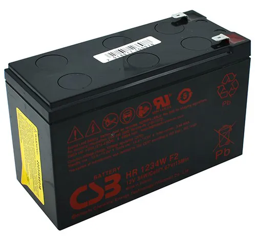 Батарея для UPS 9Ah CSB HR1234W F2