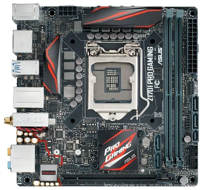 Геймерская ITX Материнская плата ASUS Z170I PRO GAMING