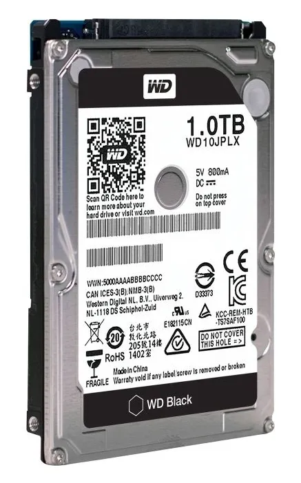Жесткий диск 1Tb WD Black WD10JPLX