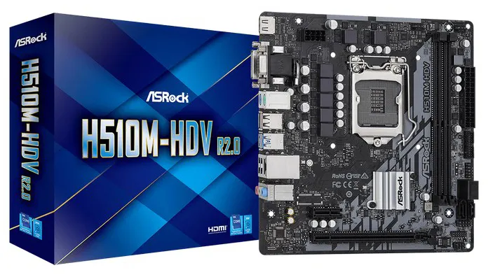Материнская плата ASRock H510M-HDV R2.0
