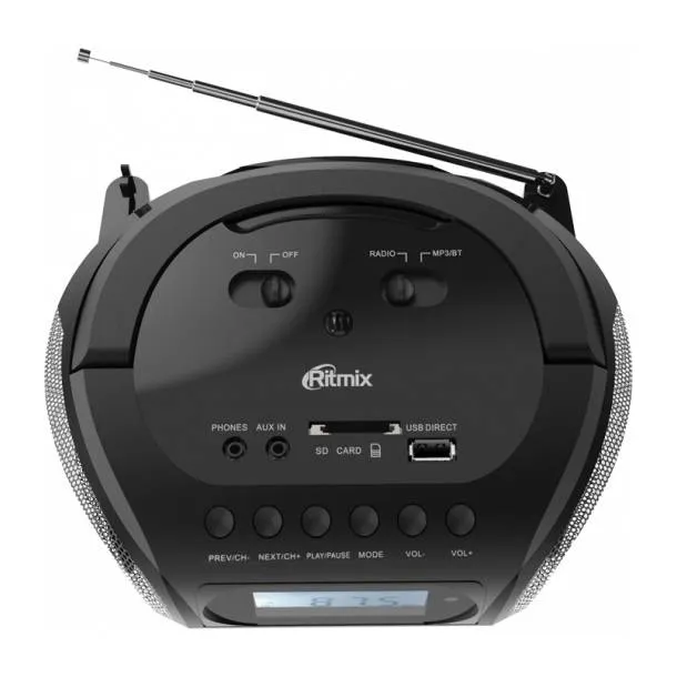 Магнитола Ritmix RBB-030BT Black