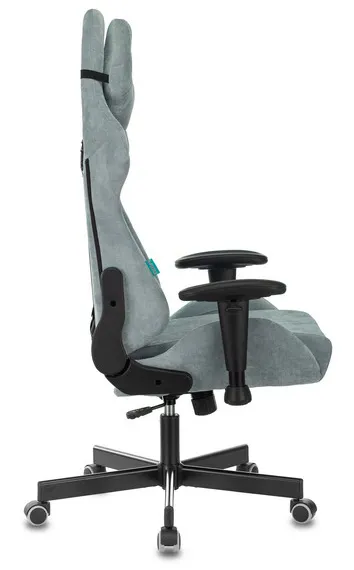 Игровое компьютерное кресло Zombie VIKING KNIGHT Light-28 серо-голубой