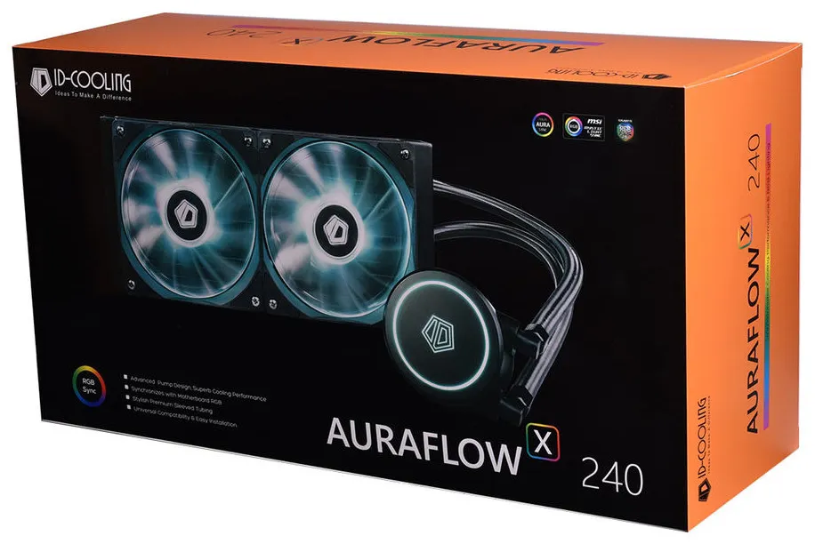 Водяное охлаждение ID-Cooling Auraflow x 240
