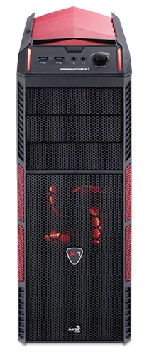 Корпус для ПК Aerocool Xpredator X1 Devil Red Edition