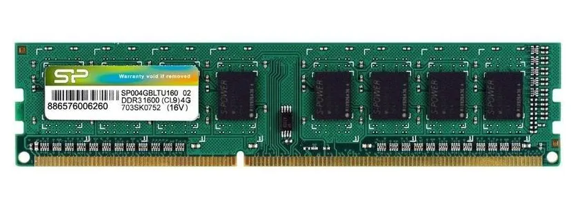 Оперативная память 4 GB Silicon Power SP004GBLTU160N02