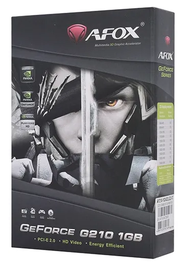 Видеокарта 1 GB AFOX G 210 AF210-1024D2LG2-V7