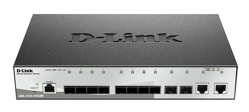 Коммутатор D-Link DGS-1210-12TS/ME