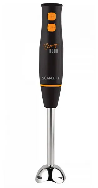 Блендер погружной Scarlett SC-HB42F82 черно-оранжевый