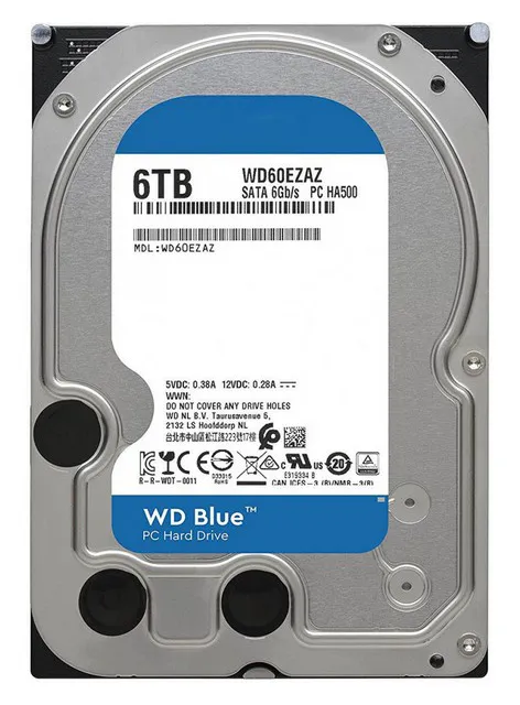 Жесткий диск 6Tb Western Digital Blue WD60EZAZ