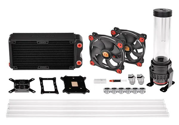 Водяное охлаждение Thermaltake Pacific Gaming RL240 D5 PETG LCS Kit
