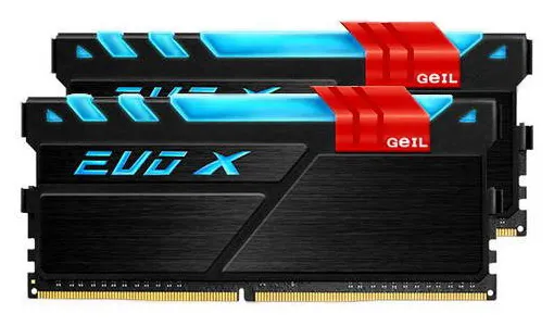 Оперативная память 16 Гб KIT GEIL EVO X SERIES Black GEXB416GB2400C16DC