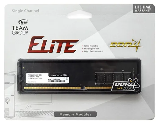 Оперативная память 4 GB TeamGroup TED44G2666C1901