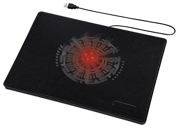 Подставка для ноутбука Hama Slim 00053067 black