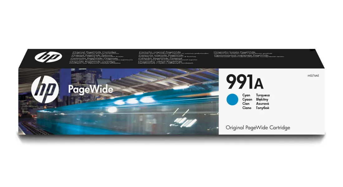 Картридж HP Europe 991A M0J74AE №991 голубой