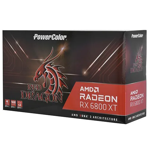 Видеокарта 16 GB PowerColor RX 6800 XT AXRX 6800XT 16GBD6-3DHR/OC