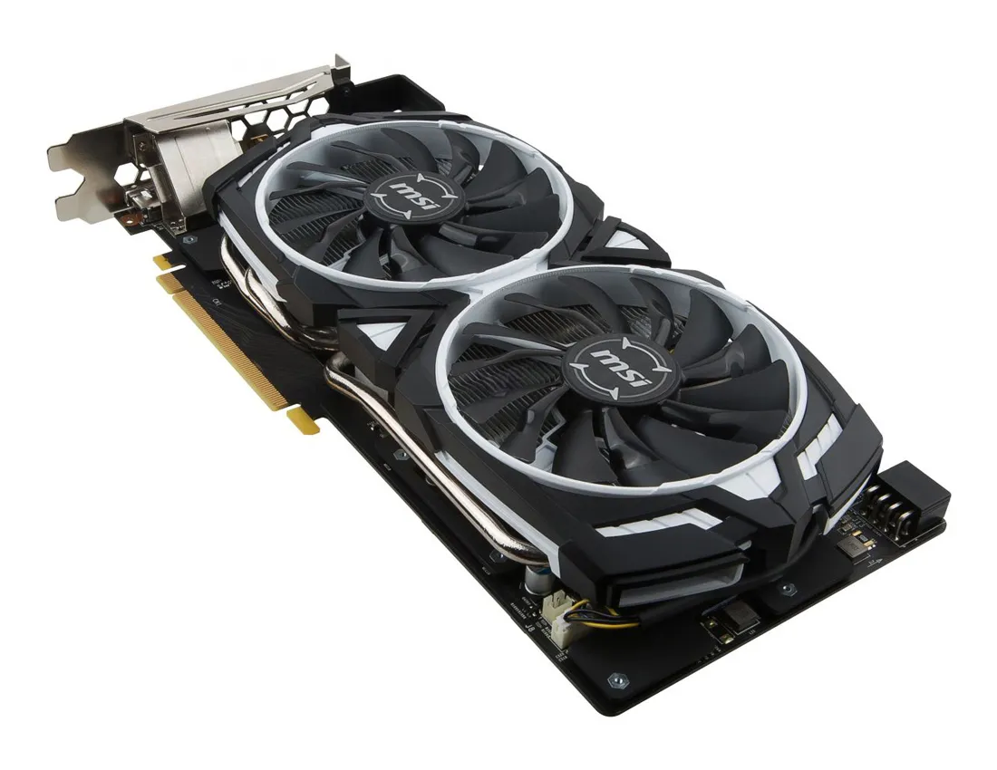 Видеокарта MSI GeForce GTX 1070 ARMOR 8Gb