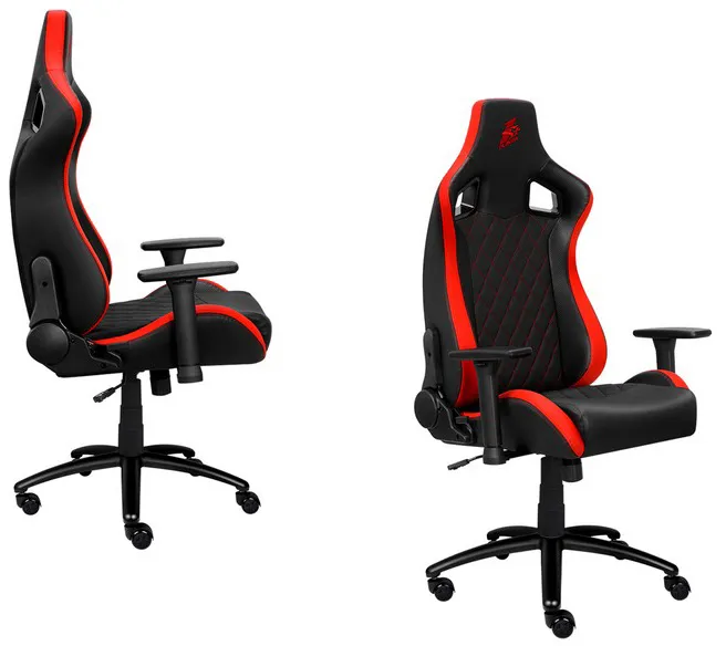 Игровое компьютерное кресло 1st Player DK1 Red/Black