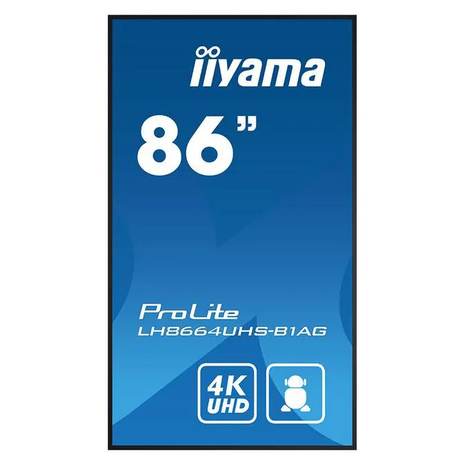 Монитор 86" iiyama PROLITE LH8664UHS-B1AG