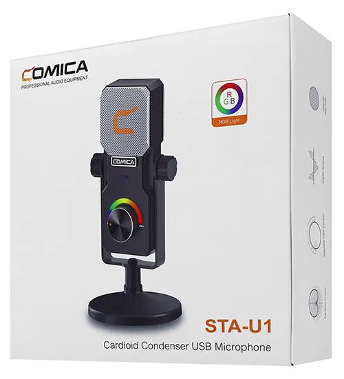 Mикрофон Comica STA-U1 black