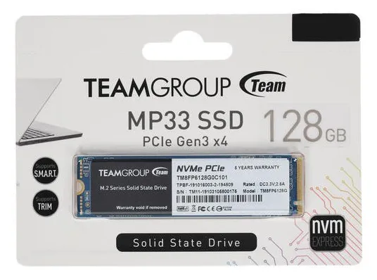 SSD накопитель 128GB Team Group MP33 TM8FP6128G0C101