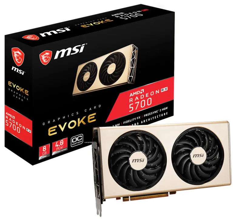 Видеокарта 8 GB MSI AMD RX 5700 EVOKE OC