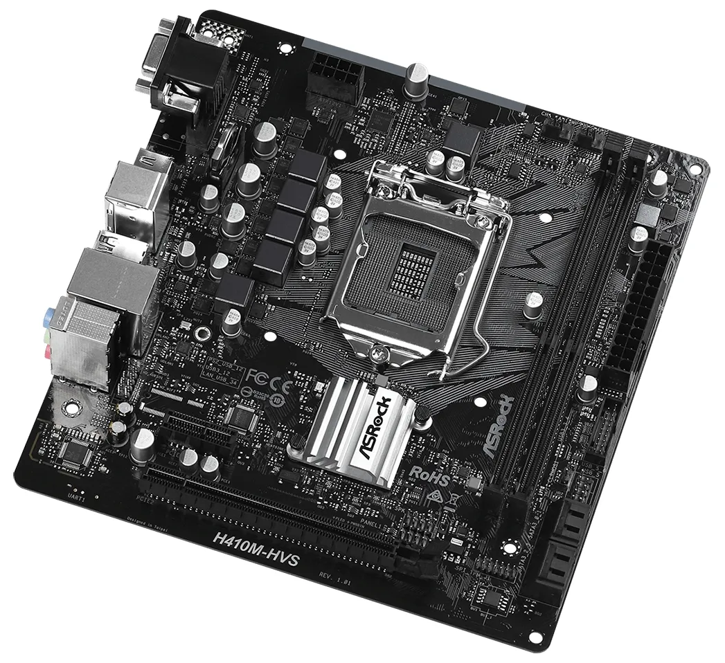 Материнская плата ASRock H410M-HVS