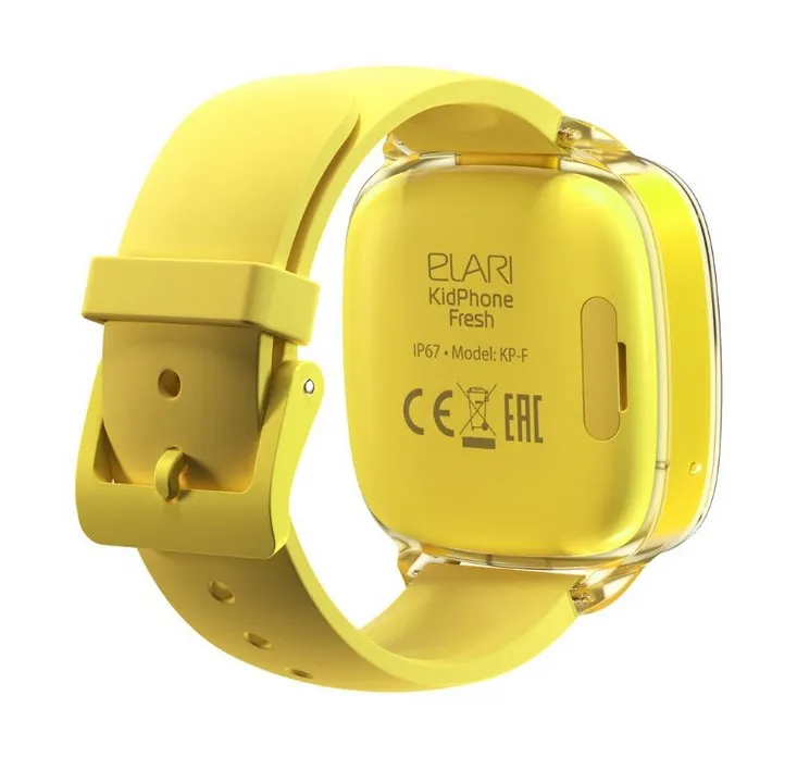Смарт часы Elari KIDPHONE 4 FRESH Желтый