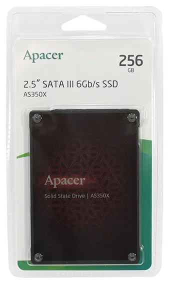 SSD накопитель 256 GB Apacer Panther AS350X AP256GAS350XR-1