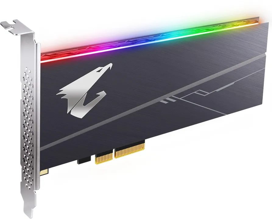 SSD накопитель 1TB Gigabyte Aorus GP-ASACNE2100TTTDR RGB